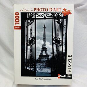 Nathan Puzzle 1000 Pieces Eiffel Tower 875702 Collection Photo D'Art